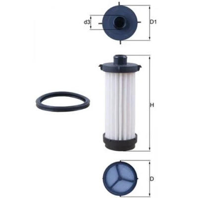 MAHLE HX 232D Sanzuman Yag Fıltresı A2463772300