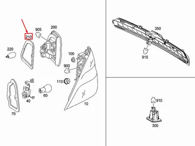 MERCEDES-BENZ A1668262791 Conta A1668262791