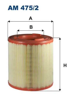 FILTRON AM 475/2 Hava Fıltresı 16546/MA70A