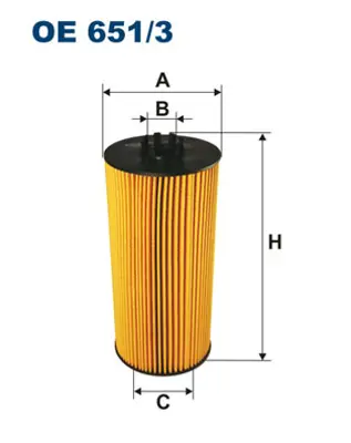 FILTRON OE 651/3 Yag Fıltresı 000/180/21/09