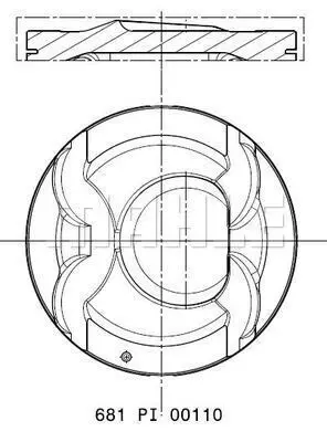 FEDERAL-MOGUL MOTORPARTS 87-71112 STD Pıston+segman 230412B620, 230412B610, 230412B600
