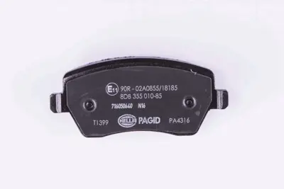 KALE 23973-A00-00-KD13 Fren Balatası Ön A4154210510, 4154210510, D1060AX60A, D1060AX61A, D1060AX61F, D1060AX60F, D1060BH40A, 41060AX601, 41060AX625, 41060AZ625