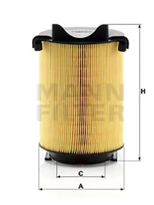 MANN FILTER C 14 130 Hava Fıltresı 1F0129620, 3C0129620, 1KD129620D, 1TD129620A, 3C0129620C, 1K0129620C, 1K0129607C, 1K0129620, 1TD129620, 3C0129620A