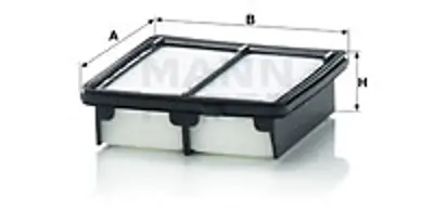 MANN FILTER C 17 016 Hava Fıltresı 17220RBJ000, 17220RPYG00, AY120HN042
