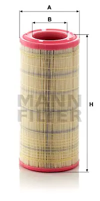 MANN FILTER C 17 337/2 Hava Fıltresı 11883618, 151849148, 1930589, 8032064, 16500X715AA, 5021149054, 6005011111, 7424993578, 7700061011, 43904200
