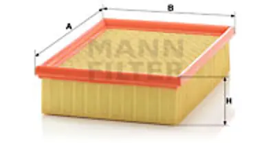 MANN FILTER C 25 114 Hava Fıltresı 13721730449, 13721730946, 13721738462, GFE1140, PHE10004EVA, PHE10004, 13721744869, 13711744869, 11421427908, 11421740534