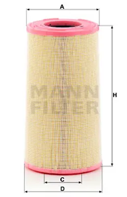 MANN FILTER C 26 024 KIT Hava Filtresi 185/4407
