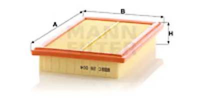 MANN FILTER C 28 004 Hava Fıltresı A2740940104, A2740940204, 2740940204, 2740940104, A2740900201, 2740900201