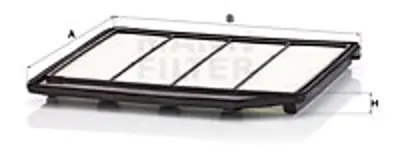 MANN FILTER C 30 080 Hava Fıltresı 1378068M00000, 1378068M00, 1378068M000