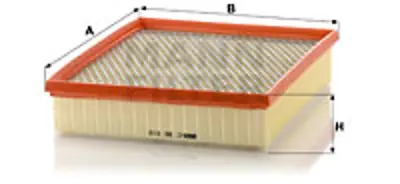 MANN FILTER C 32 010 Hava Fıltresı 2H0129620A, 2H0129620D, 2H6129620A, 2H0129620B, 2H0129620C, 2H129620A, 2H129620D, 2H0129607, 2H0129620, 2H6129620