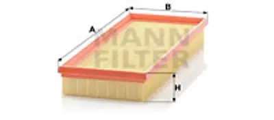 MANN FILTER C 3383/1 Hava Fıltresı 71754214, 71771767, 46552777, 4652777, FA3279, 71772196, 2780940004, A2780940004, MD332687, MD365876