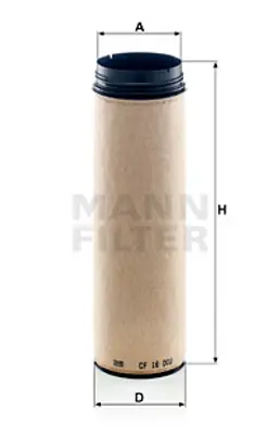 MANN FILTER CF 16 002 Hava Filtresi 81.08401/0036