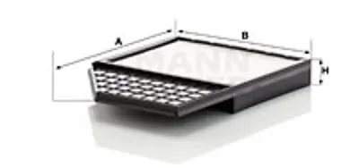MANN FILTER CU 32 011/1 Hava Fıltresı 960/830/03/18