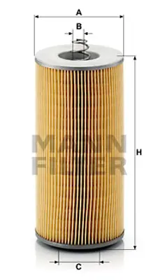 MANN FILTER H 12 110/2 X Yag Fıltresı 000/184/38/25