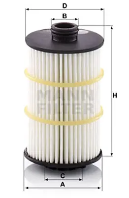MANN FILTER HU 7024 z Yag Fıltresı 079115561J