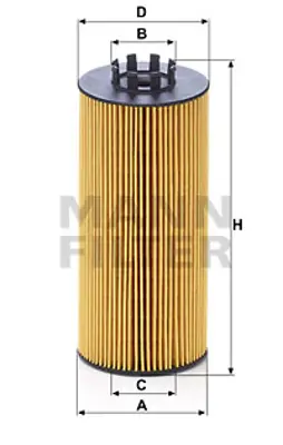 MANN FILTER HU 9003 z Yag Filtresi 936/180/00/09