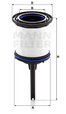 MANN FILTER PU 7008 z KIT Yag Fıltresı 8W0127177, 8W0127434
