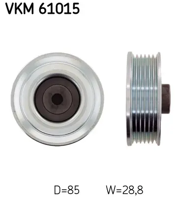 SKF VKM 61015 V Kayıs Avare Kasnak 13570/22010