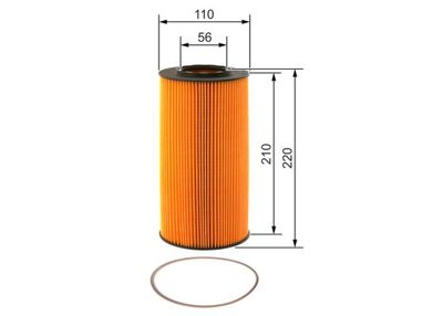 HENGST FILTER E89H D734 Yag Fıltresı 1643070, 1629393, 7424993649