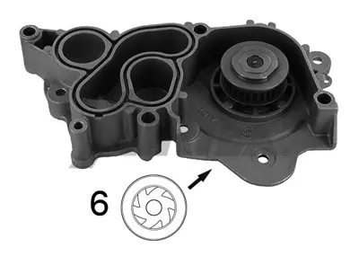 BENDIX 190324B Su Pompası 190324b A4 A6 A8 3.0