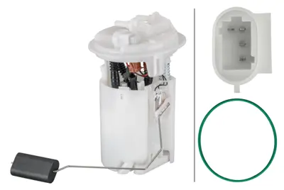 HELLA 8TF 358 106-881 Yakıt Depo Samandırası 8200027963, PRC9409, PRC8318, PRC7196, 9900063000, 9631944080, 96319440, 9617489980, 9617489780, 96174897