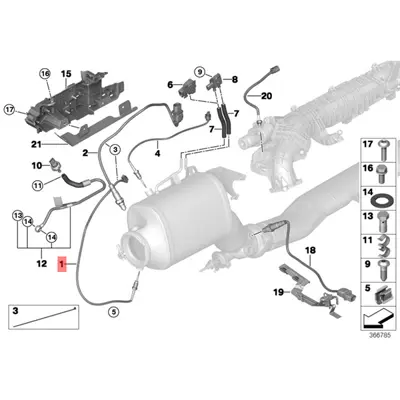 BMW 13628514929 Basınç Sezici 13628514929