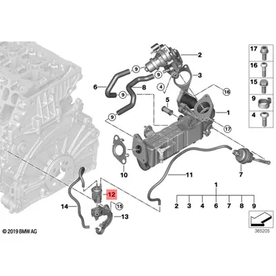 BMW 11748570591 Turbo Selenoid Valfi 7.04785.04.0