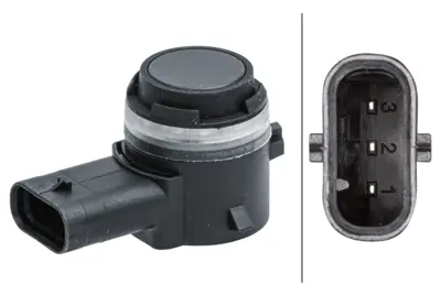 HELLA 6PX 358 141-261 Park Sensörü 9055504, 66202409650, 66209283750, 66209274427, A0009055604, A0009055504, 9055604, 1T0919297A, 5Q0919275, 5Q0919275B