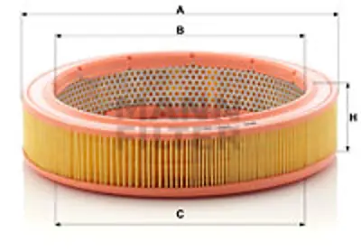 MANN FILTER C 2852/2 Hava Fıltresı 052129620A