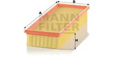 MANN FILTER C 37 132 Hava Fıltresı 11464619, 11464508, 11465619, 5001102, 5004885, 5006225, 5011876, 5012631, 5015476, 5020305