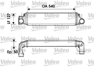 BEHR CI 170 000P Turbo Radyatörü GM 8K0145805G, GM 8K0145805P, GM 8K0145805L, GM 1398379, GM 17512246795, GM 17512467795, GM 2246795, GM 7103111, GM 8ML376746191, GM 96567