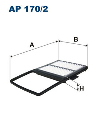 FILTRON AP 170/2 Hava Fıltresı 17801/21040