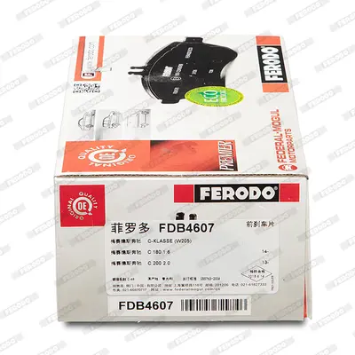 FERODO FDB4607 Fren Balatası Ön A0084201720, 84201720, A008420172064, A0004209503, 4209503, 35065, 8420172064