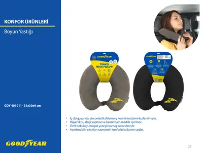 GOODYEAR 401011 Boyunluk / Boyun Yastıgı
