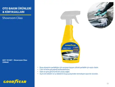 GOODYEAR 701007 Showroom Cılası 500ML 701007