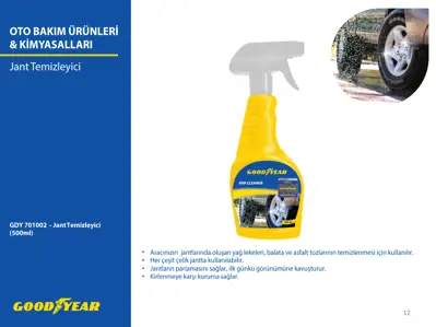 GOODYEAR 701002 Jant Temızleme Spreyı 701002