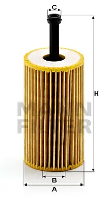 MANN FILTER HU 612 X Yag Fıltresı 1109AN, 1109R7, 9463704780, 9663193380, 1109R6, E149104, E149133, 11096R6, 11427805978, 1109AY