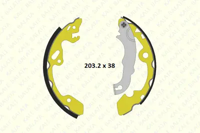 FORD TAM T2200 FCS Arka Balata TAMT2200FCS