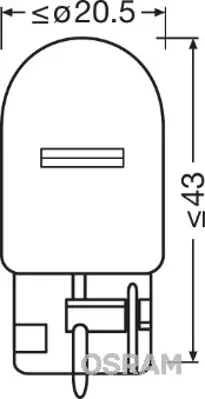 OSRAM 7504 Ampül
