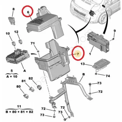 PSA 6500.CV Sıgorta Kapak 6500.CV