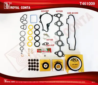 ROYAL CONTA T461009 Takım Conta  3M5Q6008