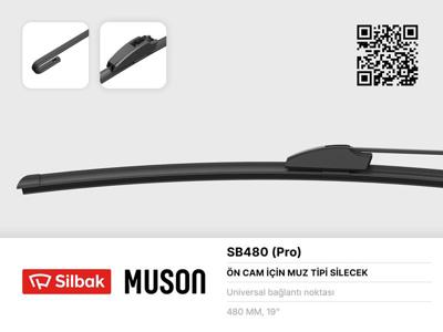 SİLBAK SB480 Silecek  Süpürgesı