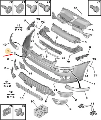 PSA 7414.JR Cekı Demır Kapak C4 7414JR