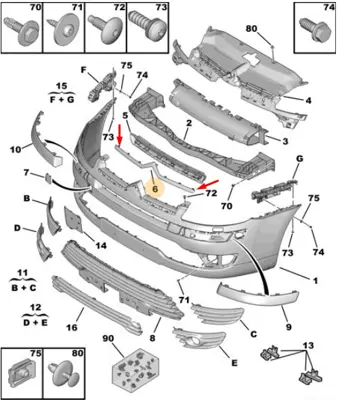 PSA 7452.FF Tampon Cavus Arma C4 7452FF