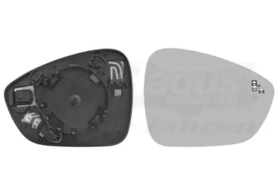 PSA 1609433780 Ayna Camı Sag C4 Pc2 1609433780