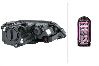 HELLA 1EL 010 395-011 Far Sol 5C7941005A, 5C7941005H