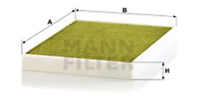 MANN FILTER FP 31 003 Polen Fıltresı 4M0819439A, 4M0819439B, 8W0819439A, 4M0819439, FP31003, PAB81943900, V10312533, 8W0819439, 8WD819439, 8M0819439B