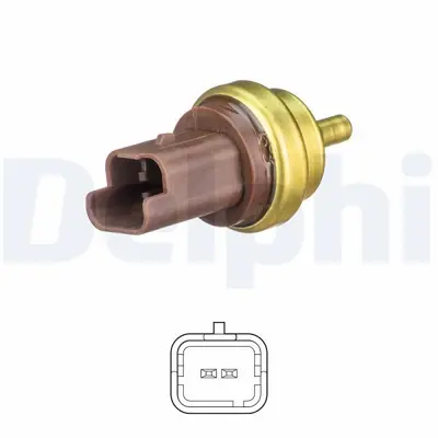 DELPHI TS10477 Hararet Müsürü 13627535068, 1338F3, 1338F8, 96566364, 7535068, 96556364, 9656636480, V7535068, 9810048680, 1336Z0