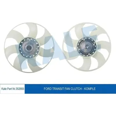 KALE 352665 Fan Motoru 2C11/8C617/BA