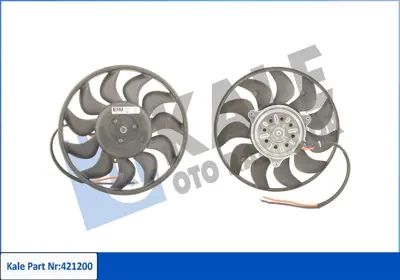 KALE 421200 Fan Motoru 8E0959455B